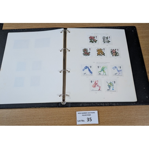 35 - Stamps: GB SG Vol. 3 1990-99 , commemoratives/definitives including Mint; FV of £400+; all mounted.