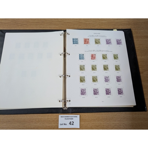 42 - Stamps: GB SG volume 3a including definitives, post/go, postage dues etc.; QV onwards, FV approx £40... 