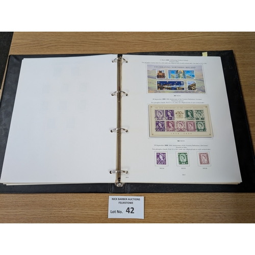 42 - Stamps: GB SG volume 3a including definitives, post/go, postage dues etc.; QV onwards, FV approx £40... 