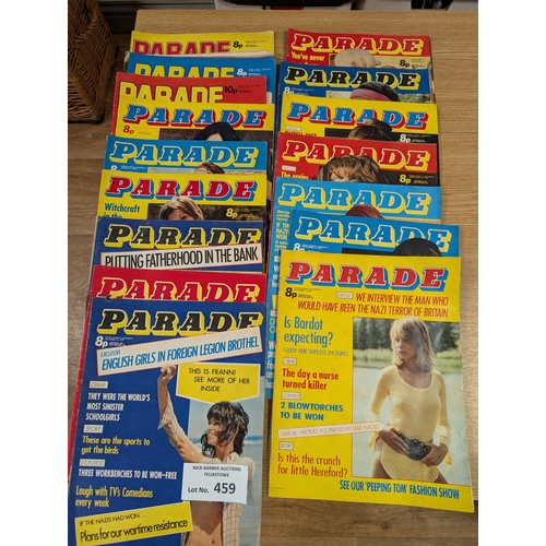 459 - Magazines; Adult Glamour: Parade 1972-74 - 74 issues plus other odd issues; Sexy Laughs, Man, etc.; ... 