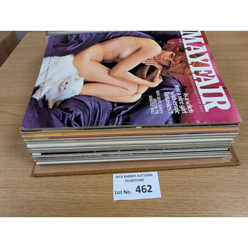 462 - Magazines; Adult Glamour: Mayfair Volume 8 bound magazines (complete 1-12); generally in fine condit... 