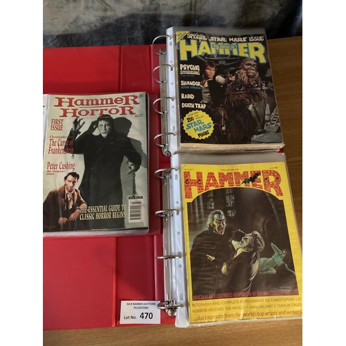 470 - Comics: Collection of House of Hammer/Horror magazines, 1976 onwards, including No. 1, 37 issues in ... 