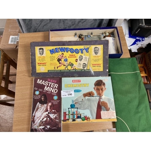 590 - Collectables; Vintage Games: Large assortment of vintage games, all boxed, including Mastermind, For... 