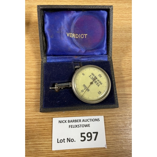 597 - Collectables: Collection of watch-maker items, including Rolex spares.