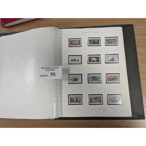 75 - Stamps: Collection of GB and foreign stamps in 7 albums, plus FDCs and others.