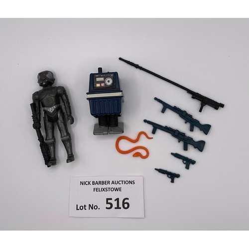 516 - Diecast; Vintage Toys: Kenner Star Wars loose assortment, plus other figures, including: Bossk 1980 ... 