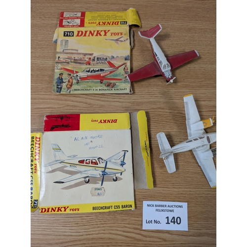 140 - Diecast: Collection of boxed and unboxed Corgi, Dinky and Matchbox vintage diecast; boxes damaged; m... 