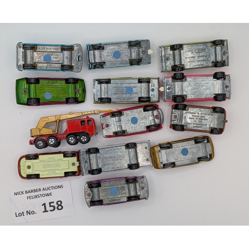 158 - Diecast: Matchbox Superfast collection of boxed models, including 31, 41, 75, 55, 30, 62, 29, 54, 33... 