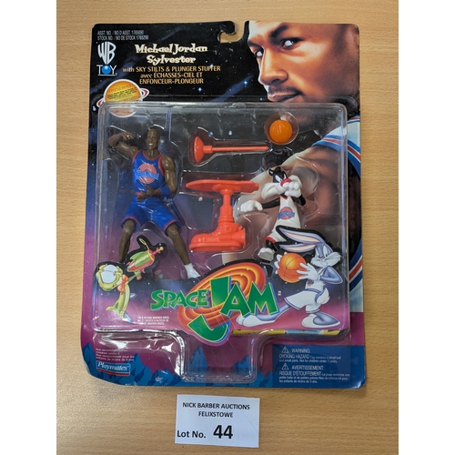 44 - Vintage Toys: Playmates (Canada) pair of Space Jam original boxed figure sets, including Michael Jor... 