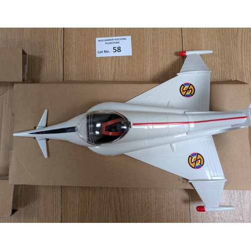 58 - Vintage Toys: Captain Scarlet/Joe 90 boxed trio, including Electronic Angel Interceptor (untested), ... 