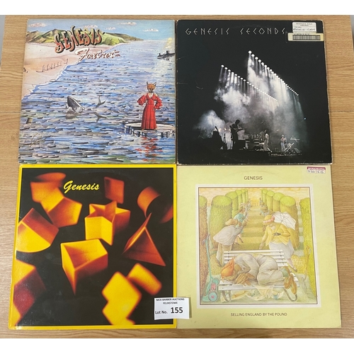 155 - Records: Genesis collection of 8 albums, in Good conditions.