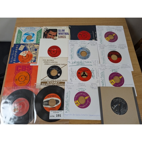 191 - Records: Box of assorted 7