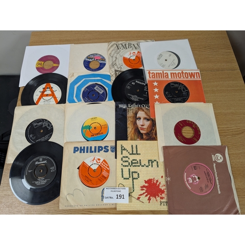 191 - Records: Box of assorted 7