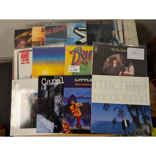 235 - Records: Rock album assortment including Blondie, Gary Moore, Mike Oldfield, etc. (27).