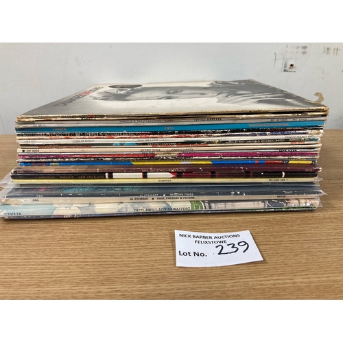 239 - Records; Classic Rock: Collection including David Bowie, The Beatles, Motels, etc.; (25+).