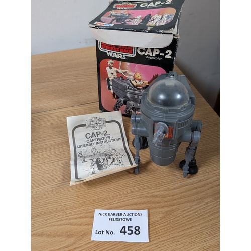 458 - Diecast; Vintage Toys: Palitoy Star Wars trio including boxed Cap-2 Captivator, and boxed Hoth Wampa... 