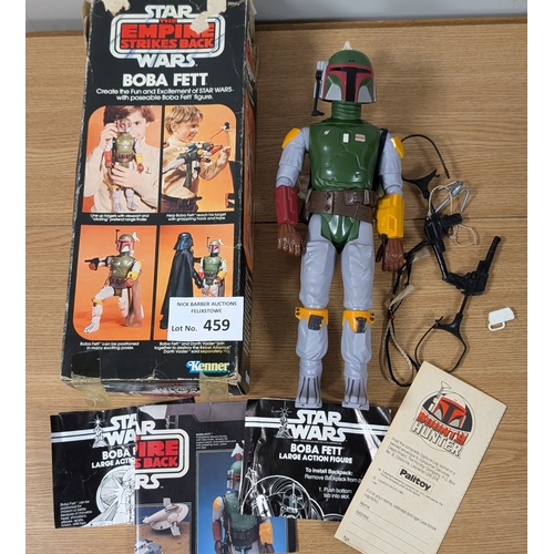 459 - Diecast; Vintage Toys: Kenner Star Wars Boba Fett Large Size Action Figure within original box; box ... 