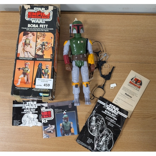 459 - Diecast; Vintage Toys: Kenner Star Wars Boba Fett Large Size Action Figure within original box; box ... 