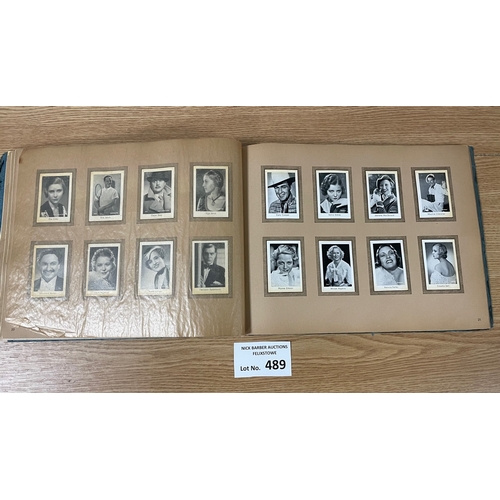 489 - Cards; Cigarette Cards: Large box of 1000s including football gum cards, cigarette cards, and many o... 