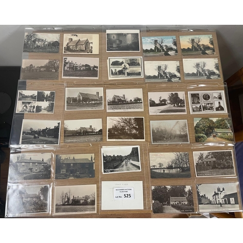 525 - Postcards: Blundeston Suffolk small collection of early cards, plus Grundisburgh; R/Ps, 1930s, appro... 