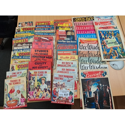 Collectables; Comics: Box of 1930s onwards comics/magazines, including ...