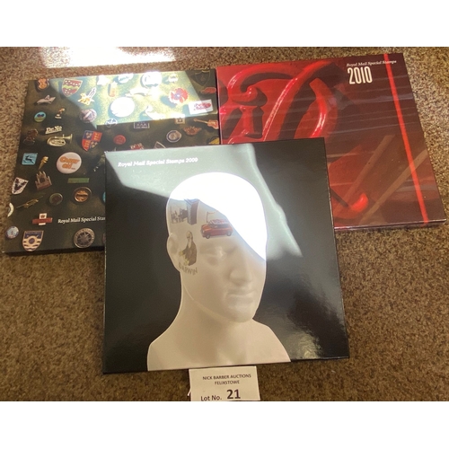 21 - Stamps : GB Royal Mail Yearbooks 1984-2016, complete (stamps intact), still in their original mailer... 