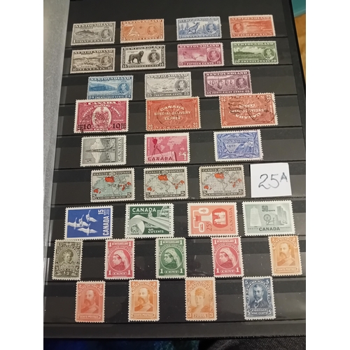 25 - Stamps : British Colonials in stockbook, sets to £3 and £1 (4), lots of mainly u/mm commem sets etc,... 