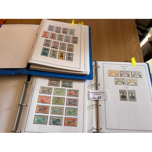 46 - Stamps : Huge collection of French Possessions in six quality specialist albums with a pictorial spa... 