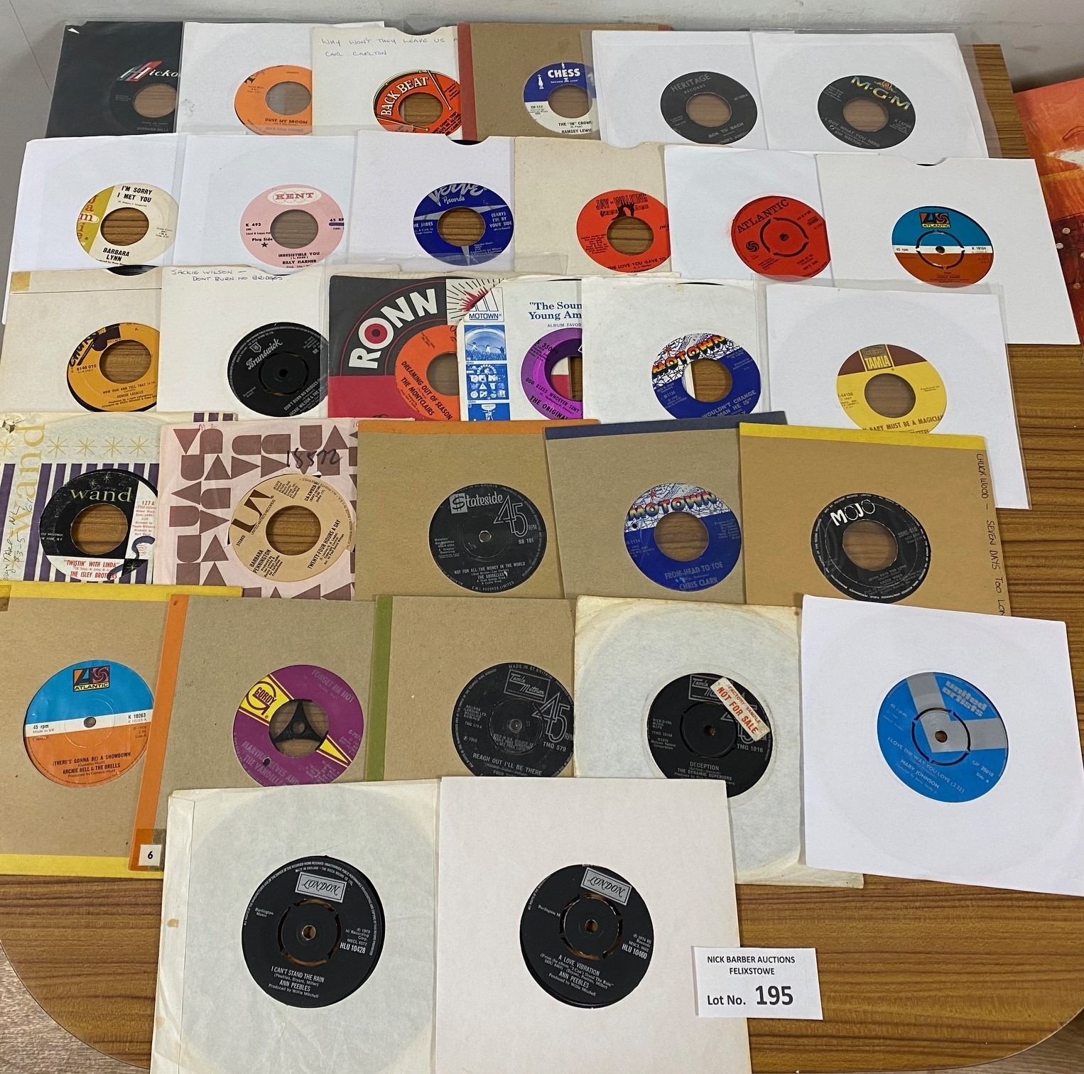 Records: Northern Soul 7'' singles nice lot many different labels (30)