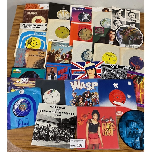 103 - Records : Box of desirable 7