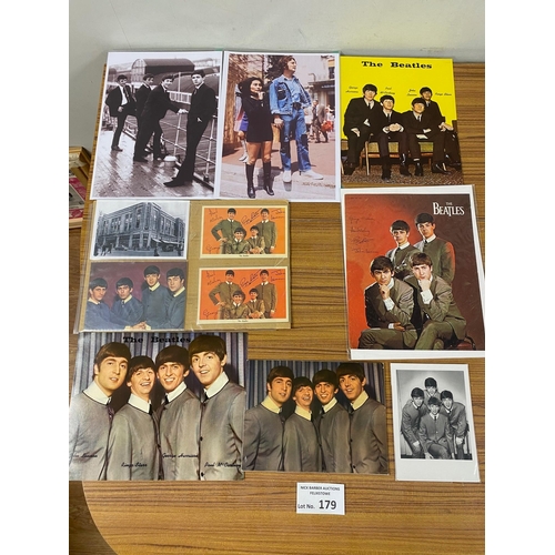179 - Beatles : Beatles Memorabilia, Super collection of photographs, prints, postcards etc, some original... 