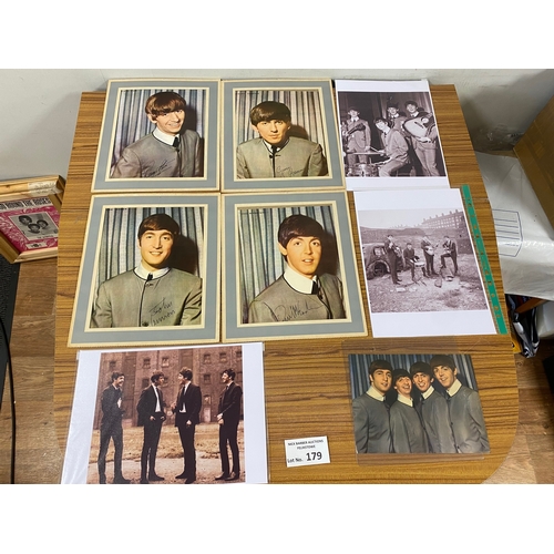 179 - Beatles : Beatles Memorabilia, Super collection of photographs, prints, postcards etc, some original... 