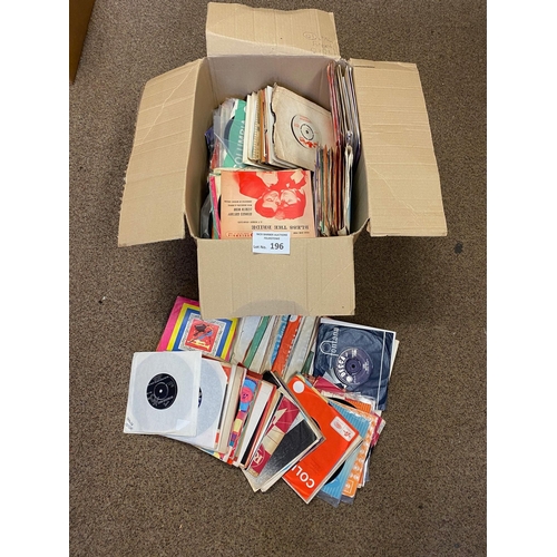 196 - Records : Large box of 7