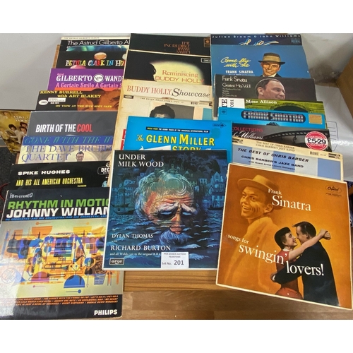 201 - Records : 50 Jazz and 1960's albums, good mixture of artists.
