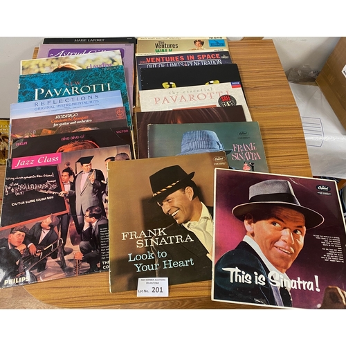 201 - Records : 50 Jazz and 1960's albums, good mixture of artists.