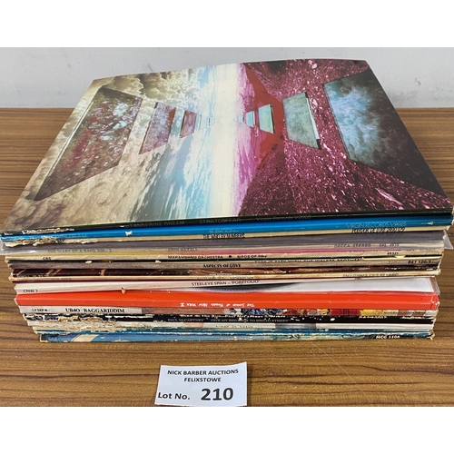 210 - Records : 20 mainly rock albums, incl Tangerine Dream, The Who, and Faces etc.