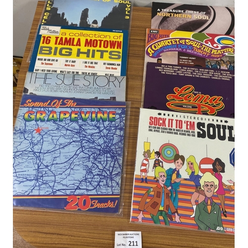 211 - Records : Northern Soul/Soul compilation albums, good artists.