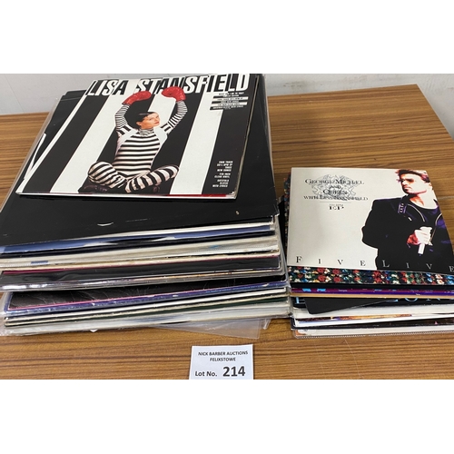214 - Records : Large collection of Lisa Stansfield and Blue Zone vinyl, incl many demos and rarities.