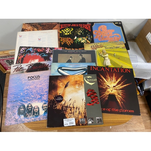 232 - Records : 20 mainly rock albums, incl ISB, Genesis, John Mayall.