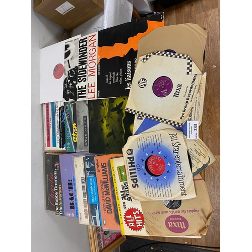 233 - Records : Box of 25+ jazz albums, incl Adderley, Morgan, Getz etc.