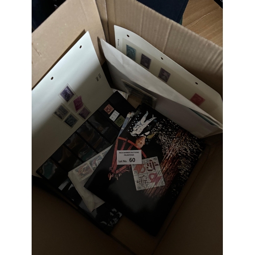 60 - Stamps : USA collection in 4 albums earlies onwards to include later commemorative mint stamps, mini... 