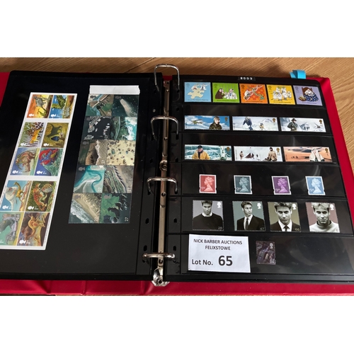 65 - Stamps : Quality Leuchtturm album in slipcase with modern decimal GB mint stamps from 2000 onwards m... 