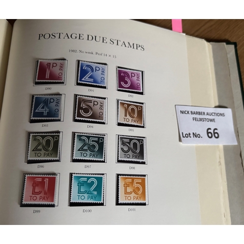 66 - Stamps : Superb GB collection in heavy well filled Windsor album featuring 1d Black, 2d Blues, good ... 