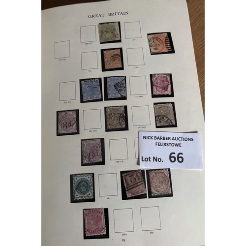 66 - Stamps : Superb GB collection in heavy well filled Windsor album featuring 1d Black, 2d Blues, good ... 