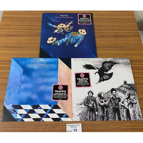 79 - Records : Traffic LP's great albums, 180 gram, in superb conditions.