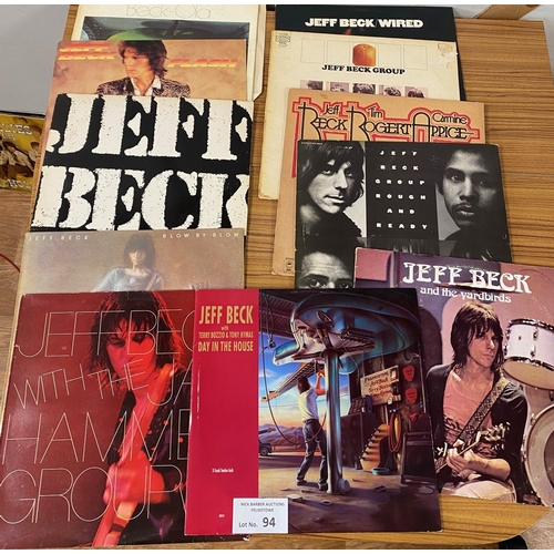 94 - Records : 11 Jeff Beck albums and 12