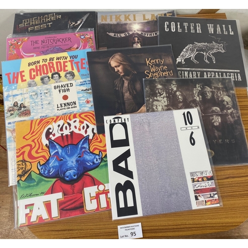 95 - Records : 10 180 gram UK issue albums, in near mint cond.