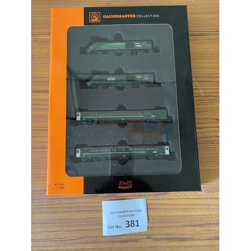 Diecast: Gaugemaster 'N' gauge railway set - GM2210301 Class 43 HST GWR ...