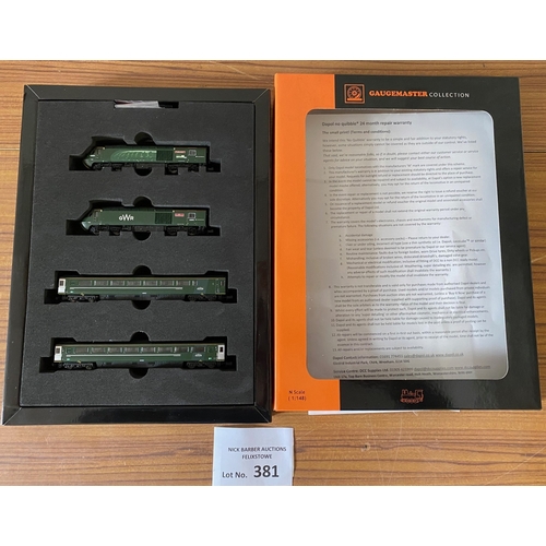 Diecast: Gaugemaster 'N' gauge railway set - GM2210301 Class 43 HST GWR ...