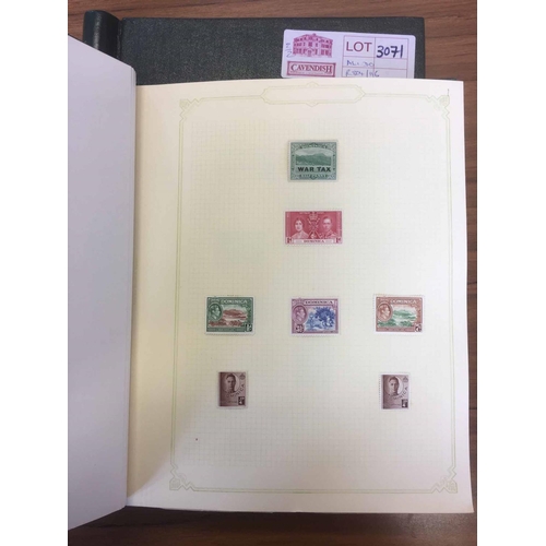 3071 - DOMINICA - MALAWI: Two albums with the QV - QEII mint & used collection inc. useful Hong Kong, India... 